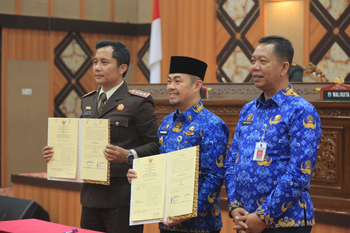 Pemko Pekanbaru Tandatangani MoU dengan Kejari Pekanbaru