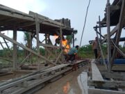 Polsek Benai Laksanakan Operasi Penertiban Aktivitas PETI di Desa Gunung Kesiangan Kecamatan Benai