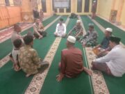 Wujudkan Kamtibmas Damai Dan Sejuk, Personil Polsek Tandun Cooling System Dengan Jema’at Mesjid Jabal Nur
