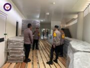 Wakapolres Cek Gudang Logistik KPU Kampar Pastikan Aman Jelang Pilkada 2024