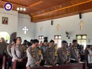 Giat Minggu Kasih, Polres Kampar Jaga Keamanan dan Kedamaian Jelang Pilkada 2024