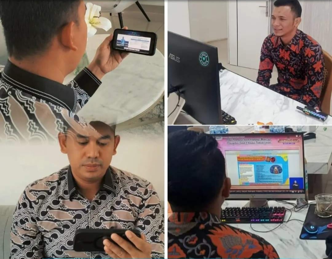 Powerful Coaching, Mentoring, dan Counseling untuk Perubahan Organisasi dan Pengembangan Kompetensi ASN, Lapas Narkotika Rumbai Ikuti Webinar Series 5