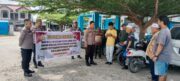Cooling System Kapolsek Kampar Kiri Hilir Seser Pasar Sungai Pagar Sampaikan Himbauan Kamtibmas