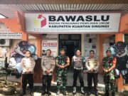 Polres Kuansing Patroli Sinergitas TNI Polri Melalui Monitoring Kantor KPU, Bawaslu dan Gudang Logistik Dalam Rangka Ops Mantap Praja LK 2024