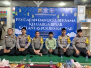 Doa Bersama Untuk Keutuhan Rumah Tangga, Satlantas Kampar Berharap Pilkada di Kampar Aman dan Kondusif