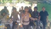Simak Giat Coolling System Kapolsek Tambusai Bersama Tim, Lewati Rintangan Serta Menantang Untuk Sampai Di Daerah Terpencil
