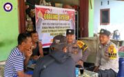 Ngopi Bareng, Cara Jitu Bhabinkamtibmas Polsek Siak Hulu Sampaikan Pilkada Damai