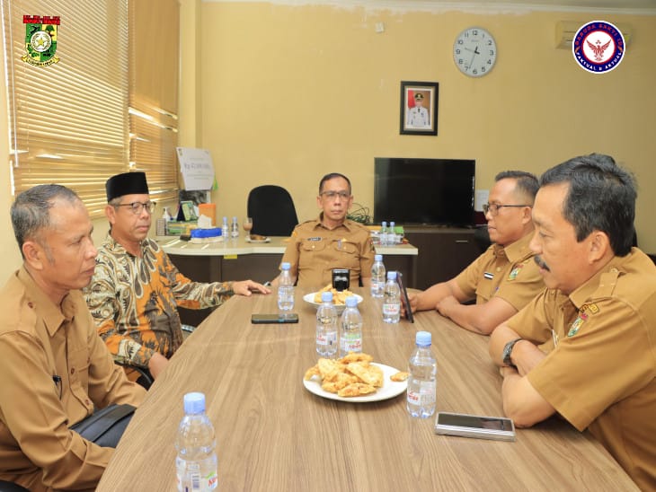 Dukung Kemajuan Pendidikan, Asisten III Setda Kampar Azwan, M. Si, Terima Audiensi Pengurus Ponpes Muhammadiyah