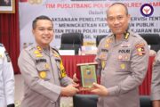 Tingkatkan Kepercayaan Publik, Puslitbang Polri Lakukan Penelitian di Polres Kampar