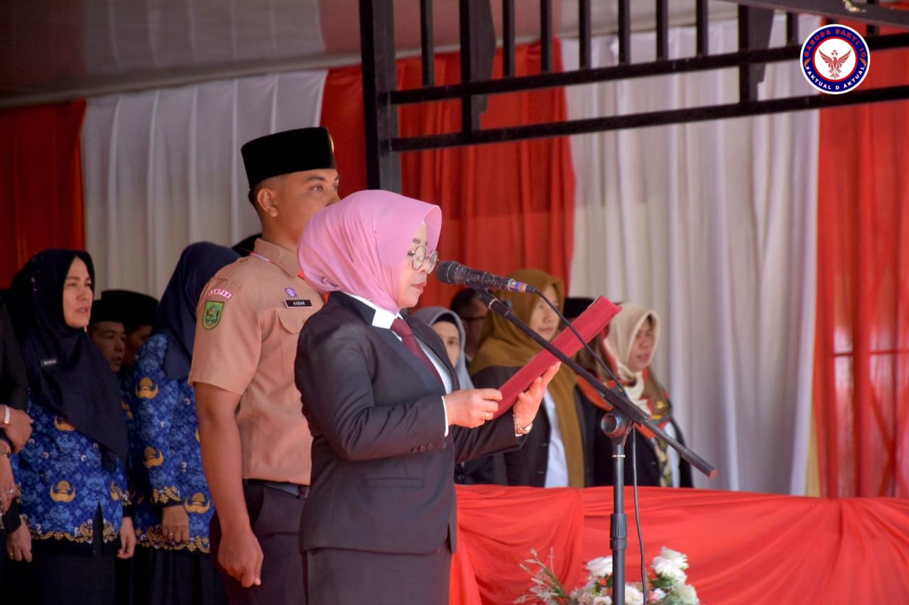 Pj. Sekretaris Daerah Pimpin Upacara Peringatan Hari Sumpah Pemuda ke-96 Tahun 2024 Tingkat Kabupaten Kampar