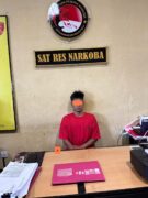Unit Sat Renarkoba Polres Rohul, Di duga Pria Ini Memeiliki Narkoba Jenis Sabu Seberat 2,14 Gram