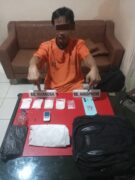Satresnarkoba Polres Kampar Tangkap Pelaku Narkoba di Kelurahan Langgini