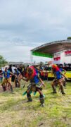 Kampanye H. Bistamam dan Jhony Charles Dibuka Meriah dengan Tarian Tradisional Buto Gedruk
