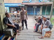 Jaga Kamtibmas, Iptu Azwar Alwi Bersama Personilnya Intens Berikan Himbauan Kepada Masyarakat