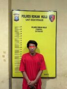 Dikabarkan Sering Transaksi Sabu, Koplak Ditangkap Personil Sat Resnarkoba Polres Rohul