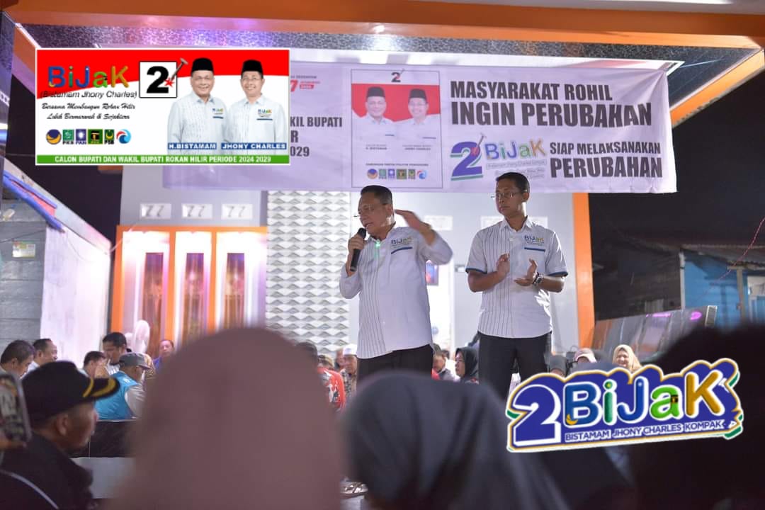 Pasangan H. Bistamam dan Jhony Charles (BIJAK) Berkomitmen Resmiling Pabrik Kelapa Sawit (PKS) di Setiap Kecamatan Rokan Hilir