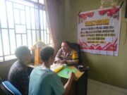 Bhabinkamtibmas Cooling System di Desa Tapung Lestari 