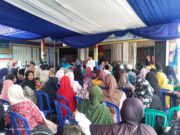 Warga Kelurahan Pasir Sialang Membludak Hadiri Kampanye Dialogis Paslon Urut No 4 di Lingkungan Teratak