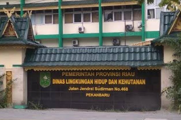 Dua Pejabat DLHK Riau Bungkam Usai Diperiksa Kejati Terkait Alih Fungsi Hutan