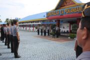 Apel Pagi Lapas Pekanbaru: Kalapas Ingatkan Kedisplinan dan Jaga Kebersihan