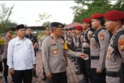 Pimpin Apel Pasukan Pengamanan Pilkada di Rohil, Wakapolda Riau Tegaskan Beberapa Hal 