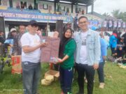 Paslon Urut No 4 Gelar Kegiatan Jalan Sehat Menuju Pemilihan Bupati dan Wakil Bupati Kampar 2024