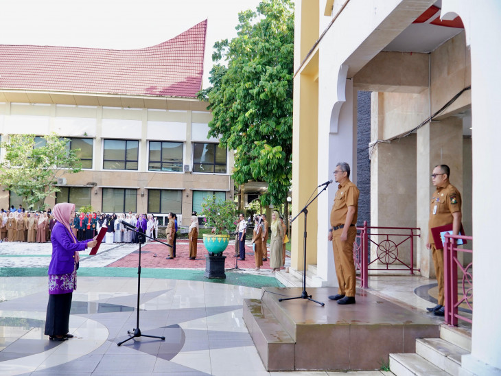 Peringatan Hari Kesehatan Tingkat Kabupaten Kampar Berjalan Khidmat, Sukses dan Lancar