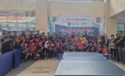 Turnamen Tenis Meja HKN ke-60 Ajang Silaturahmi dan Peningkatan Kesehatan Petugas