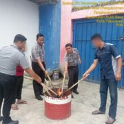 Berantas Peredaran Narkoba dan Modus Penipuan Sesuai Arahan Menteri IMIPAS, Lapas Pekanbaru Gandeng APH Gelar Razia