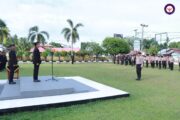 Kapolres Kampar Gelar Upacara Hari Bela Negara Ke-76 Di Halaman Mapolres Kampar