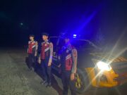 Patroli Blue Light Sat Samapta Polres Kuansing Antisipasi Gangguan Kamtibmas Jelang Nataru di Teluk Kuantan