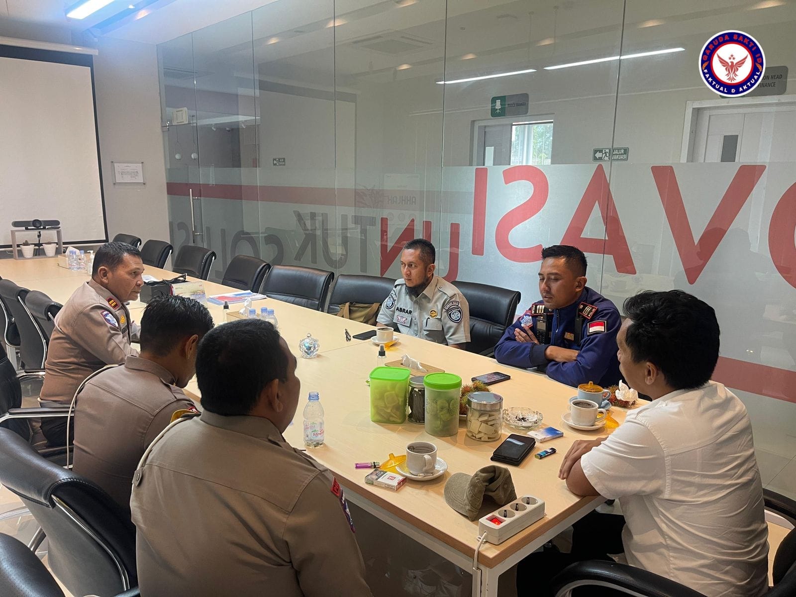 Polres Kampar, Jasa Raharja, dan Hutama Karya Bersinergi Jamin Kelancaran dan Keamanan Arus Lalu Lintas Jelang Natal dan Tahun Baru