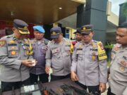Polres Kuansing dan Polsek Jajaran Apel Pengecekan Senpi Untuk Pastikan Kesiapan dan Keamanan Inventaris Senjata