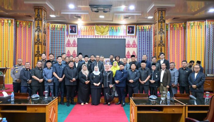 DPRD Bengkalis Gelar Paripurna Penetapan Bupati – Wabup Terpilih Pilkada 2024
