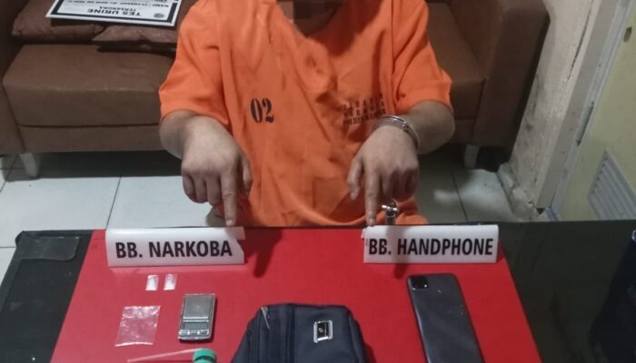 Polres Kampar Ungkap Kasus Peredaran Narkotika Jenis Shabu di Pantai Raja
