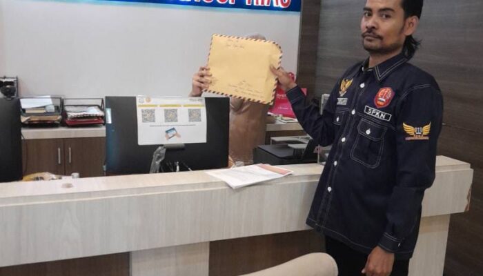 DPP-SPKN Laporkan Dugaan Korupsi Proyek Disdikbud Kota Dumai TA. 2023 ke-Kejati Riau