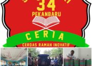 Program Makan Bergizi Gratis Di SMP Negeri 34 Berlangsung Dengan Lancar , Seluruh Murid Menikmatinya