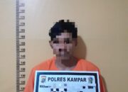 Tim Ojoloyo Sat Resnarkoba Polres Kampar Ciduk Pengedar Sabu di Pantai Cermin, 3,82 Gram Sabu Diamankan!