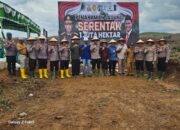 Kapolres Kuansing Launching Penanaman Jagung Serentak 1 Juta Hektar Dukung Swasembada Pangan 2025