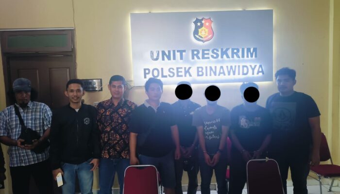 Polres Kuantan Singingi Ungkap Dugaan Tindak Pidana Pengeroyokan di Jalan Proklamasi