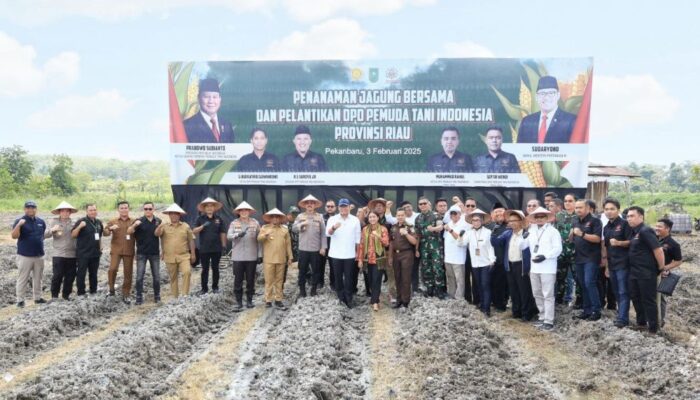 Pj Gubernur Riau: Kolaborasi Pemuda Kunci Ketahanan Pangan Riau