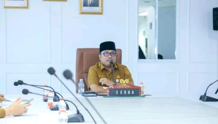 Sekdako Pimpin Rapat Inflasi, Pekanbaru Deflasi di Januari 2025