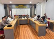 Polres Kuansing Gelar Anev Pertama Operasi Keselamatan Lancang Kuning 2025