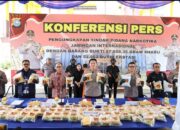 POLDA RIAU UNGKAP NARKOBA JARINGAN INTERNASIONAL