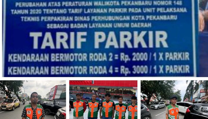 Tarif Parkir Di Pekanbaru Zona Satu Masih Seperti Biasa, Manajemen PT YSM: Kita Tunggu Perwako Nya Direvisi Dulu