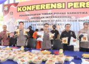 Kapolda Riau Mengapresiasi Kapolres Bengkalis atas Pengungkapan Peredaran Narkoba Jaringan Internasional