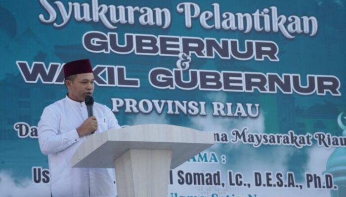 Hadiri Buka Puasa Bersama, Abdul Wahid: Saya Berdiri di Sini Karena Kepercayaan Masyarakat Riau