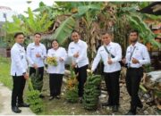 Berkah Bulan Ramadhan, Rutan Siak Kembali Panen Pisang dan Sawi Hasil Budidaya Warga Binaan