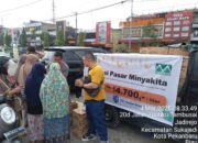 Disperindagkop-UKM Pekanbaru Gelar Operasi Pasar “Minyakkita” Penuhi Kebutuhan Masyarakat Selama Ramadhan