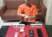 Tim Sat Narkoba Polres Kampar Ringkus Pengedar Shabu di Muara Uwai